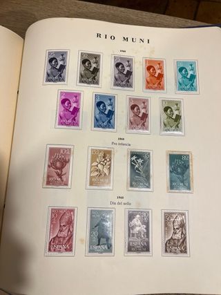 Álbum Sellos Colonias Españolas