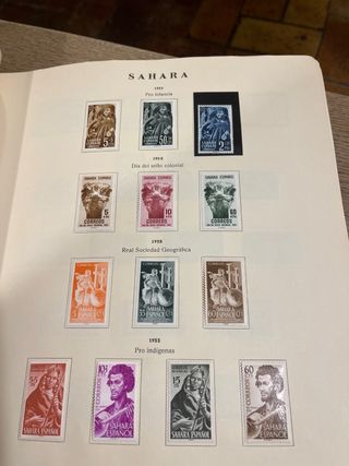 Álbum Sellos Colonias Españolas