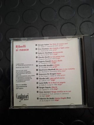 CD Cantautori Italiani Ribelli si nasce Vol. 7