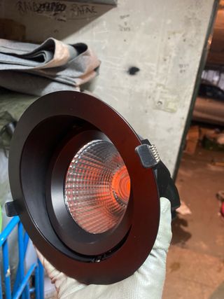 Lámpara LED Negra