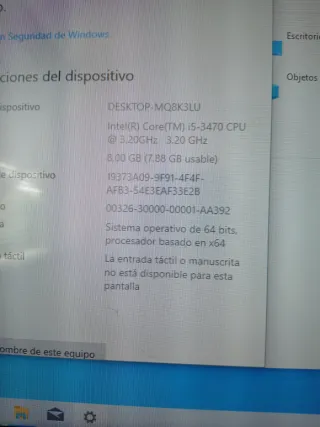 Ordenador HP Core i5
