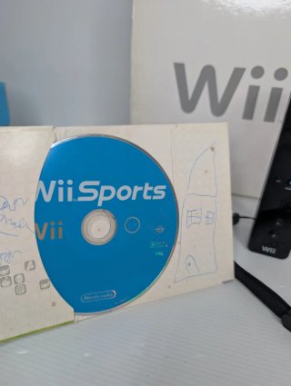 Nintendo Wii Bianca Boxata + Wii Sports