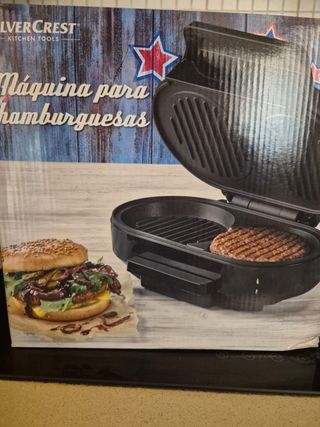 Máquina para hacer hamburguesas SilverCrest