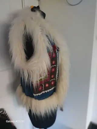 Gilet jeans e mongolia