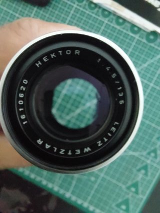 Leitz Wetzlar Hektor 135mm f/4.5