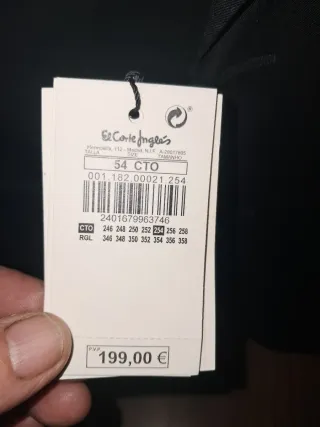 Chaqueta Emilio Tucci Negra