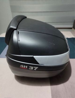 Baúl Shad SH37 + Respaldo + Soporte