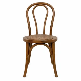 Sillas estilo Thonet madera y ratán