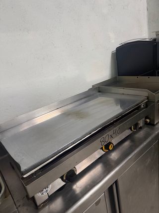 Plancha Cromo 80x40 en buen estado