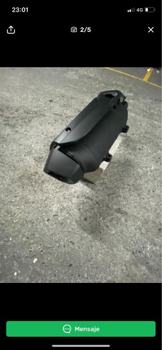 Tubo de escape Yamaha X-MAX 400,2016 Original