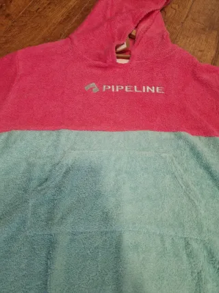 Poncho Pipeline Junior Talla Única Algodón