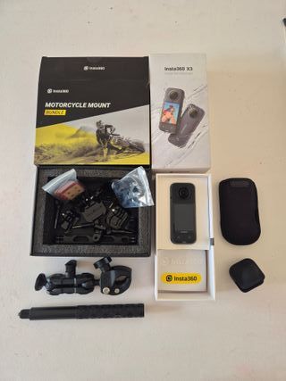 Insta360 X3 + Kit Moto Oficial