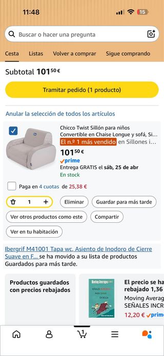 Seggiolino Infantile Chicco Twist Convertibile