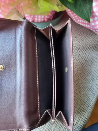 Billetero Guy Laroche Piel Marrón