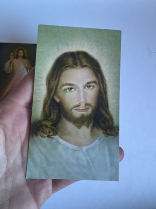 Santini Gesù vintage Sacro Cuore