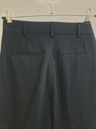 Massimo Dutti Pantalones Azul Marino