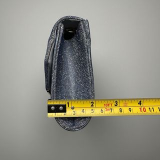 Bolso de fiesta degradado azul/gris plateado