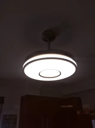 Ventilador Techo Fabrilamp Dani Inox