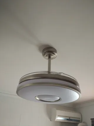 Ventilador Techo Fabrilamp Dani Inox