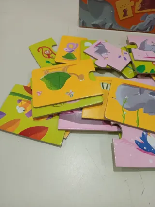 Puzzle Duo Infantil Djeco 12 Piezas
