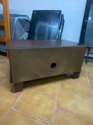 Mueble TV vintage madera