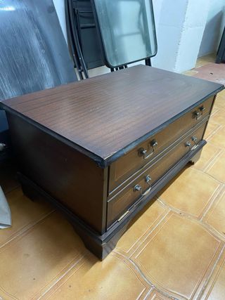 Mueble TV vintage madera