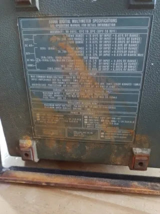 Fluke 8600a digital multimetro