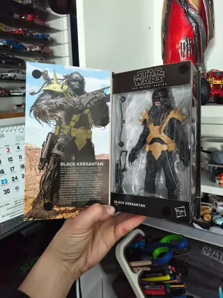 Star Wars Black Krrsantan Figura Hasbro