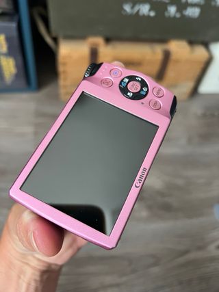 Cámara Digital Canon PowerShot A3300 IS Rosa