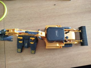 Excavadora y Bulldozer radio control.