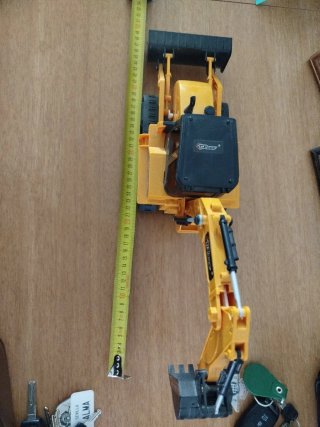 Excavadora y Bulldozer radio control.