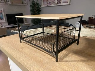 Estante auxiliar madera y metal