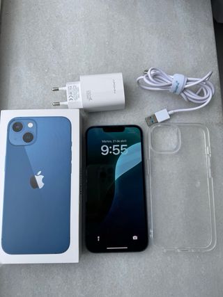 iPhone 13 128GB Blu Nuovo + Accessori