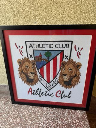 Cuadro Athletic Club Bilbao Bordado
