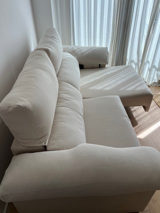 Sofà deslizante. 100cm x 240 x 105cm echo a medida