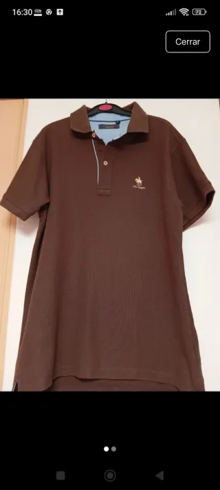 Polo A la vaquera M manga corta hombre