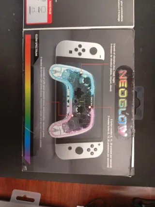 Mando Neoglow Bionik para Nintendo Switch
