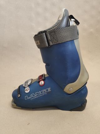 Botas de esquí Lange azules y grises