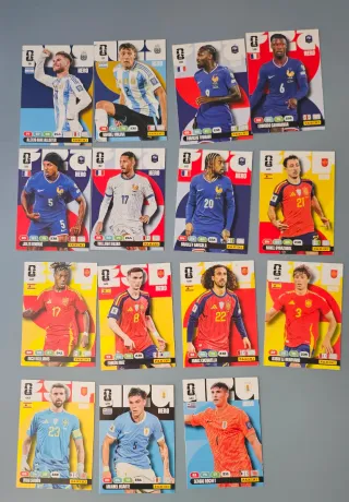 Lote 244 Cartas Panini Adrenalyn XL Mundial 2026