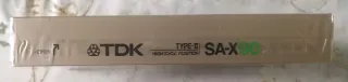 Audiocassetta TDK SA-X 90  IEC II - Japan 1986 new