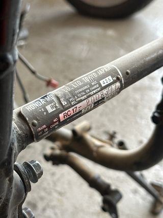 Honda CBX 750 despiece - Piezas moto