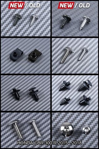 Kit de tornillería para HONDA CBR 300 R 2015 2018