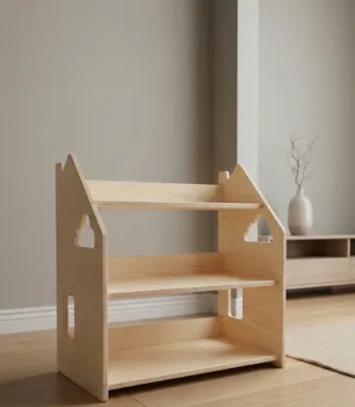 Estantería para niños Montessori Juguetes y Libros