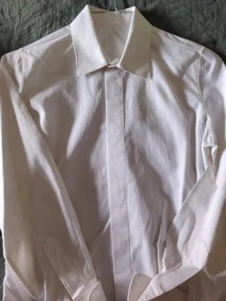 Traje Almirante Comunión Blanco y Dorado