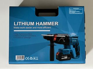 Martillo Percutor a Batería LITHIUM HAMMER