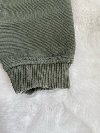 Pantalón deportivo ZARA verde oliva 18-24m