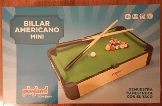 Mini billar americano con accesorios