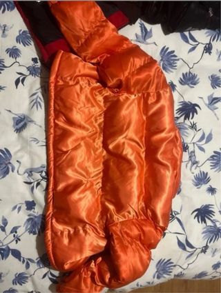 Plumas corto naranja mujer invierno talla M street