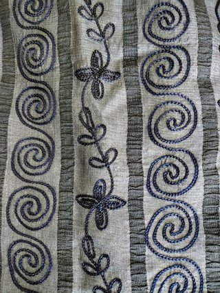 Top D&H Seda Azul Marino Talla 42