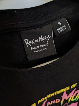 Camiseta Rick y Morty Talla S